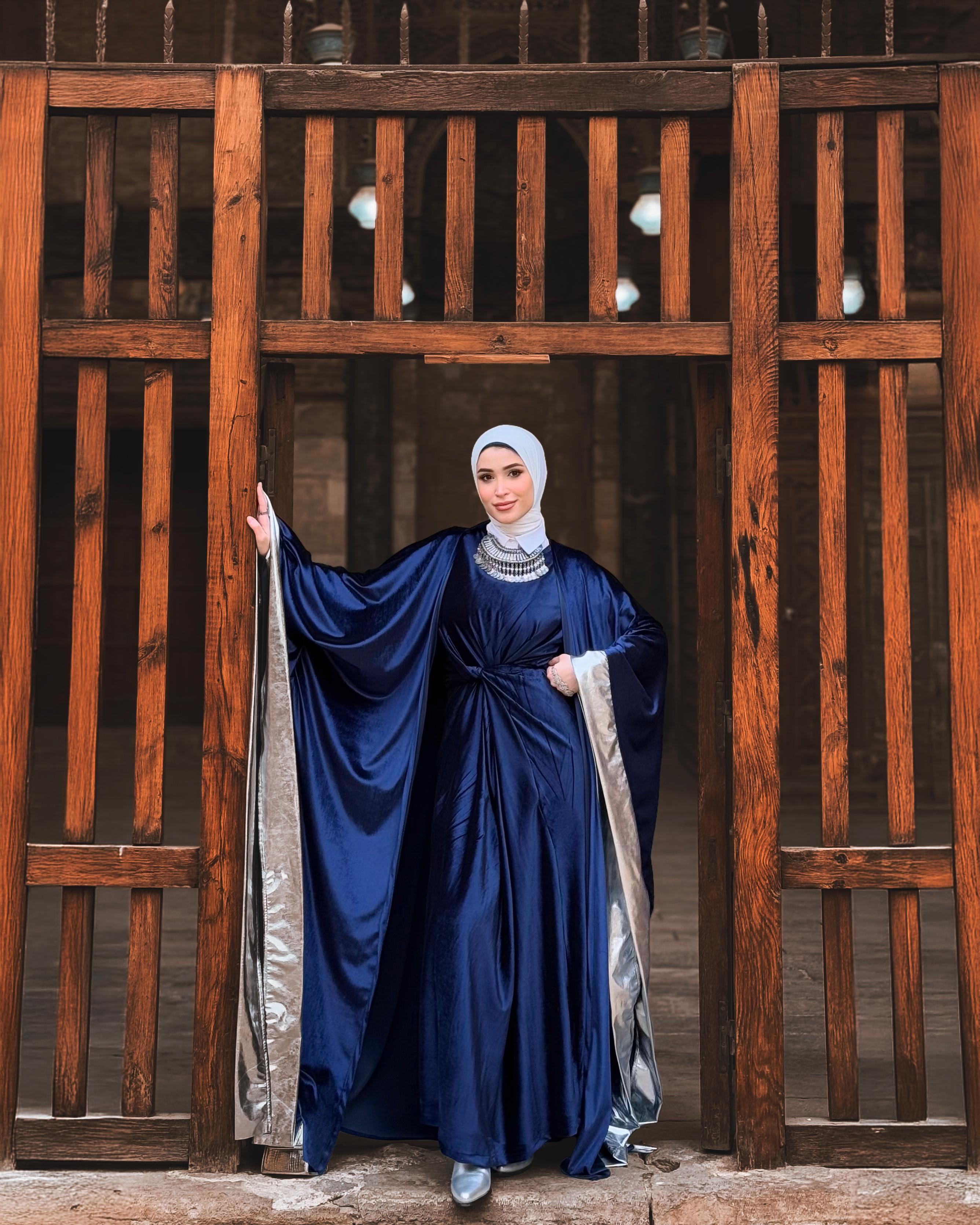 Butterfly kaftan Dress