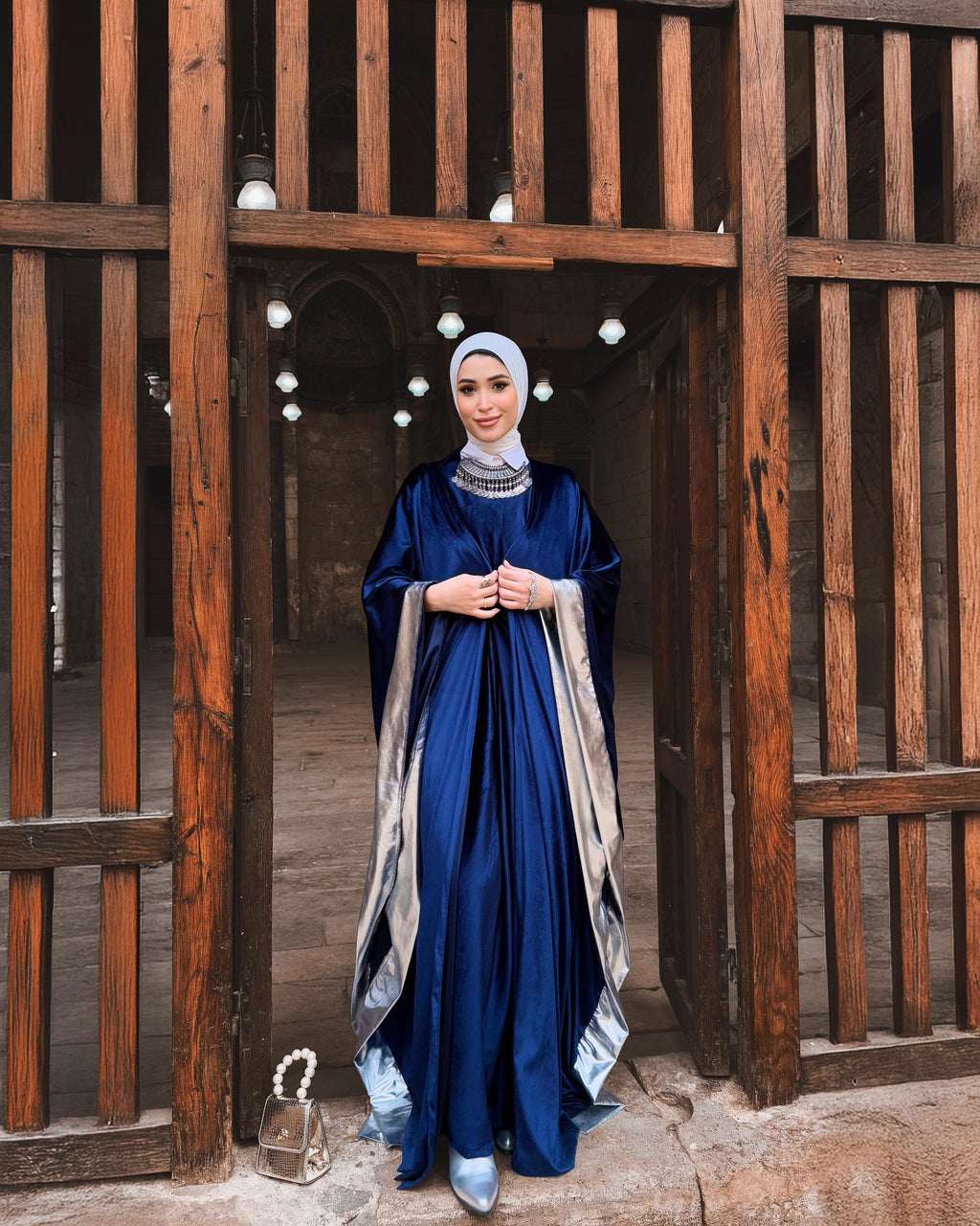 Butterfly kaftan Dress