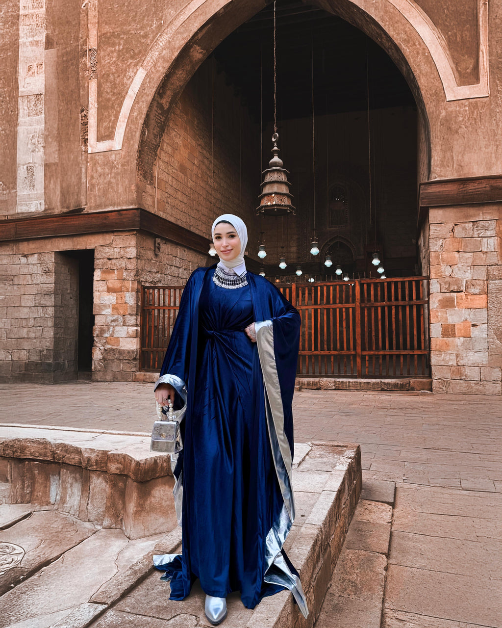 Butterfly kaftan Dress