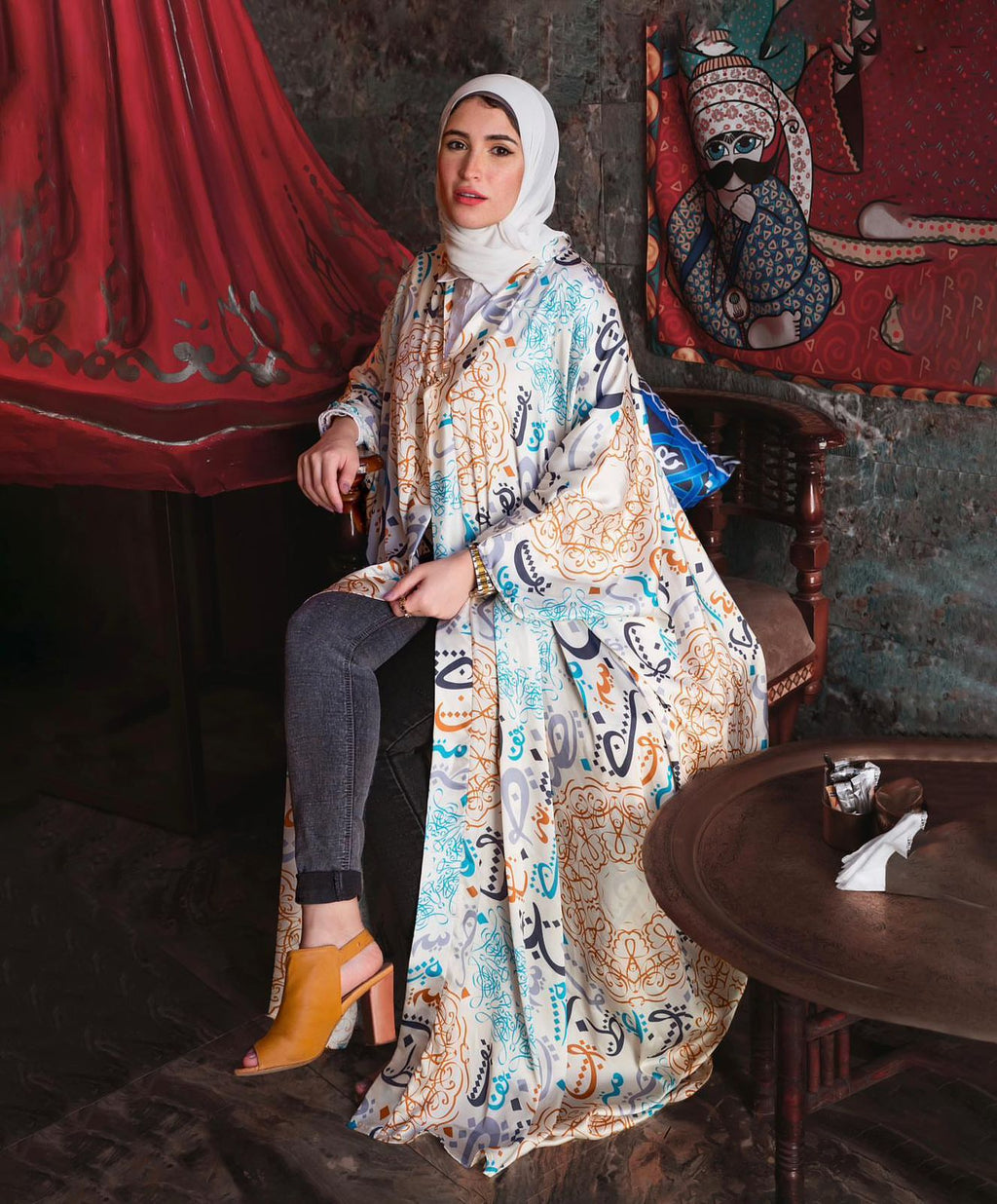 Arabic Letter kaftan