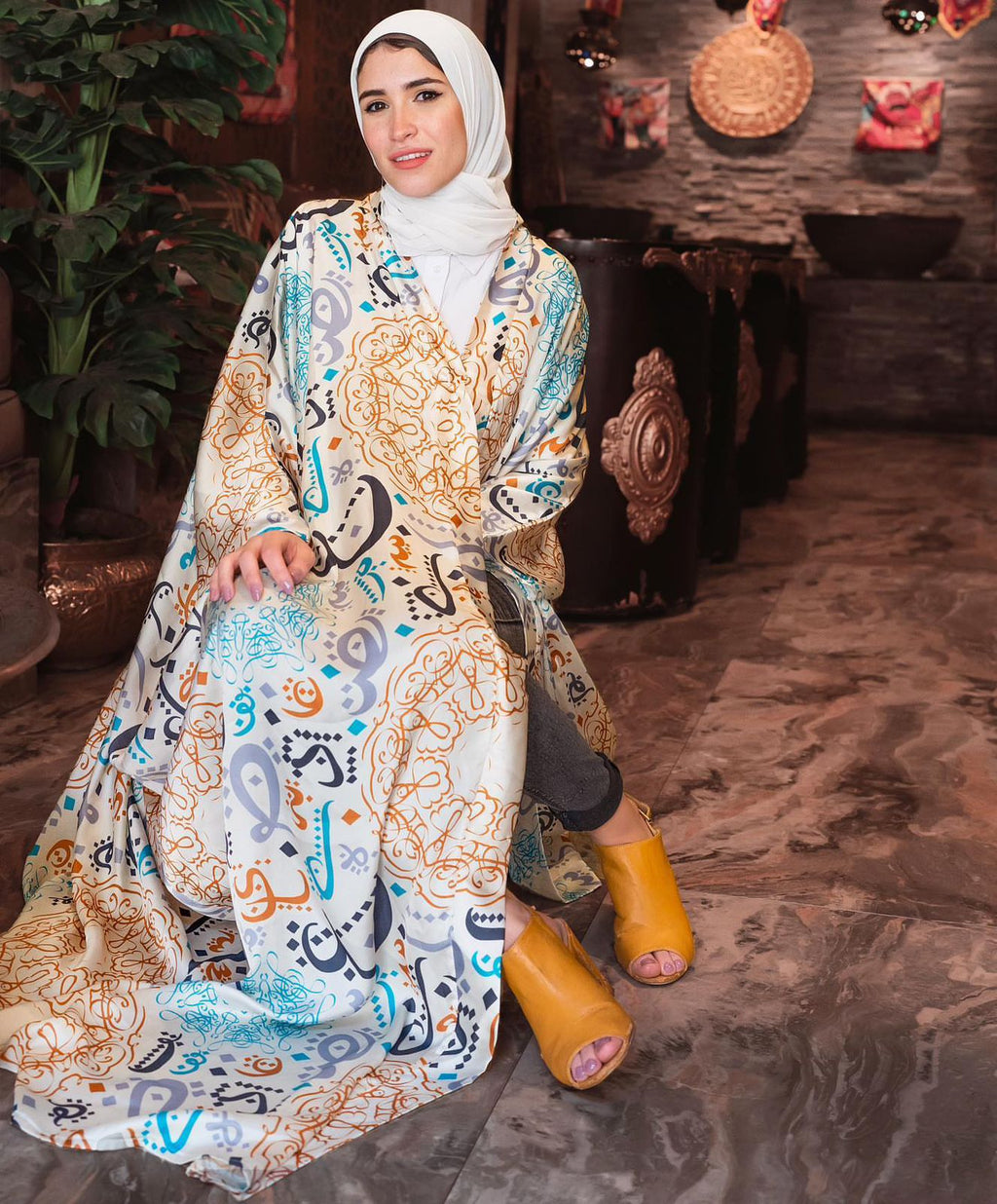 Arabic Letter kaftan