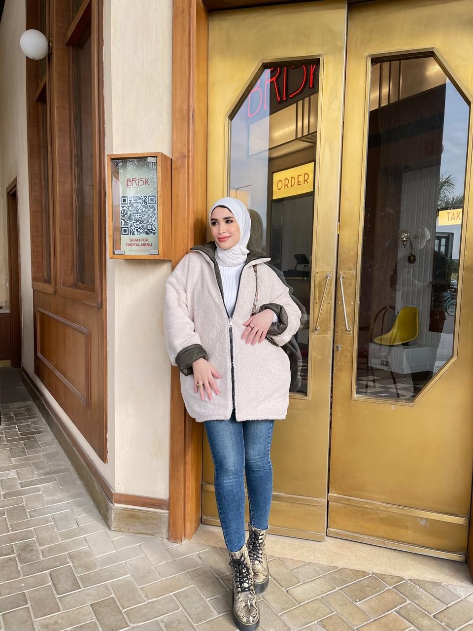 Teddy Double wear jacket