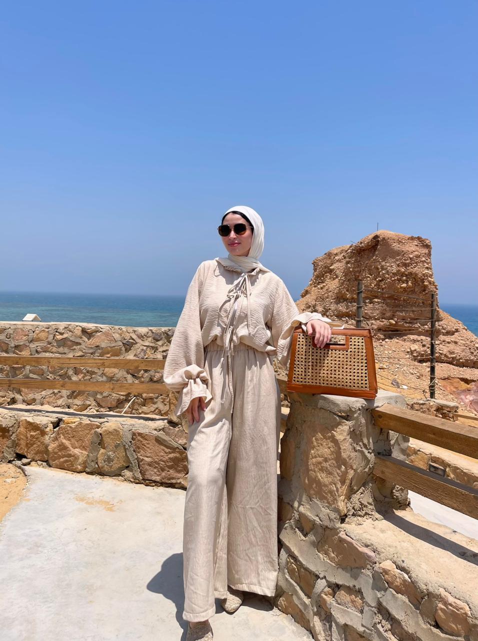 Sand linen set (2items)