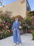 Sky blue set ( 2 items )