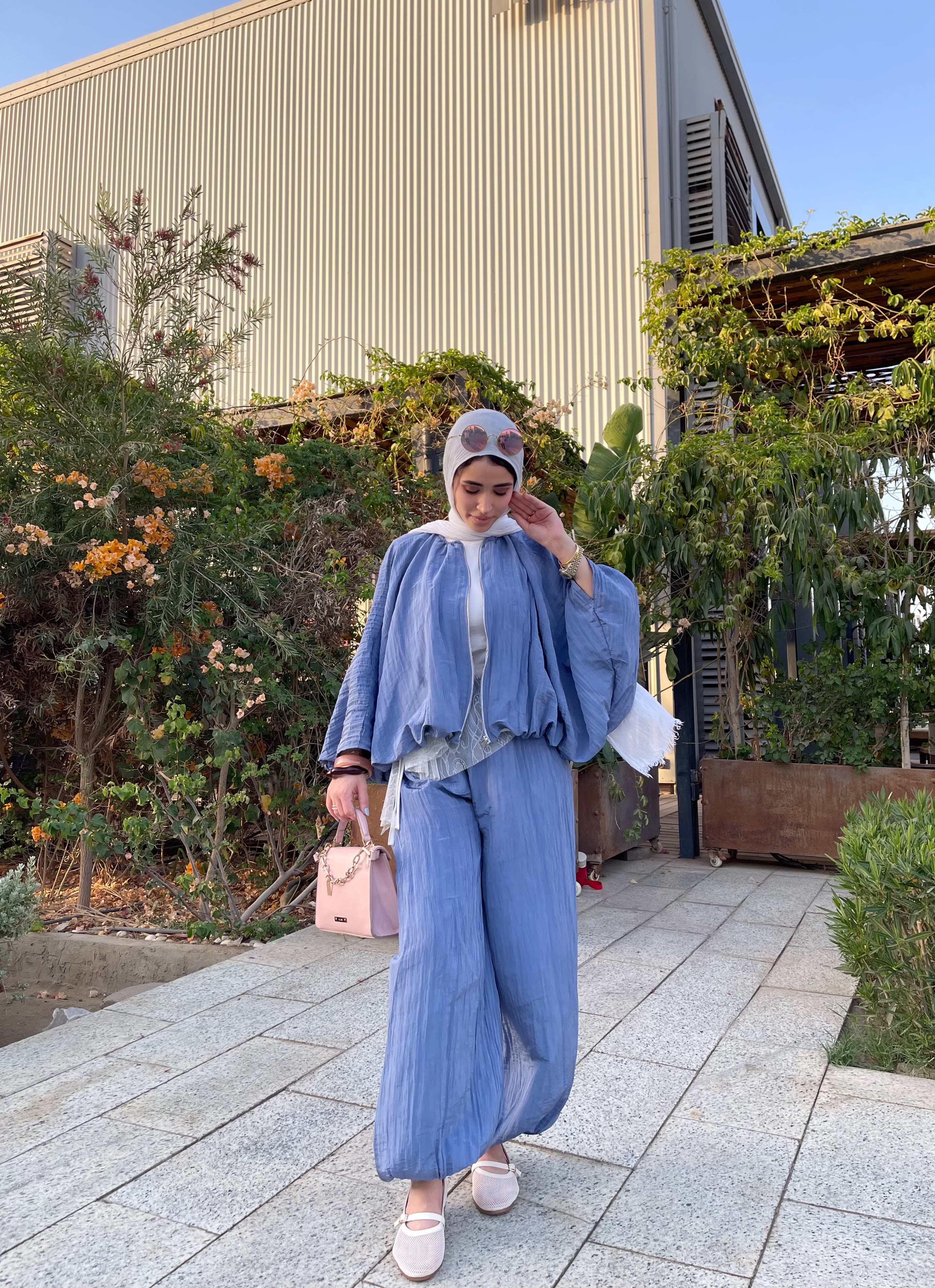Sky blue set ( 2 items )